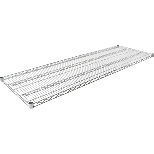 Wire Shelf for Heavy-Duty Chromate Wire Shelving, 72" W x 18" D, 600 lbs. Capacity Groupe Belzile Dickner