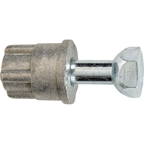 Pieds de nivellement pour &eacute;tag&egrave;re en treillis chromat&eacute; Groupe Belzile Dickner