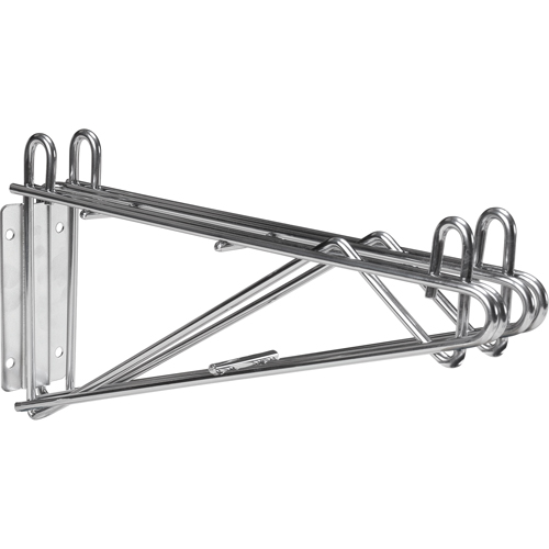Direct Wall Mount for Chromate Wire Shelving Groupe Belzile Dickner