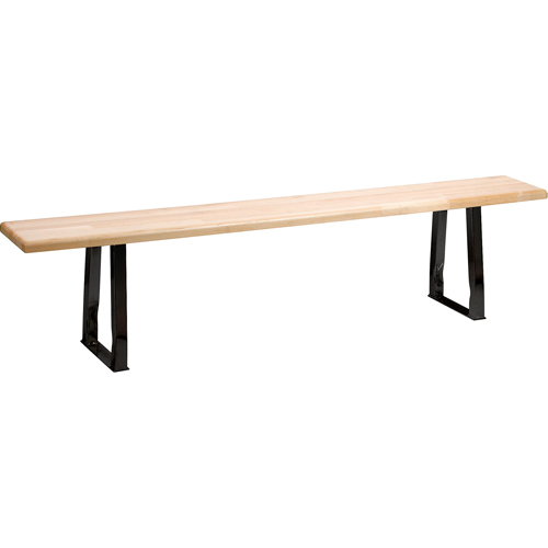 Banc pour vestiaire, Bois, 48" lo x 9-1/4" la x 16-1/2" h Groupe Belzile Dickner