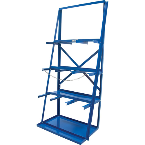 Bar Storage Rack, Vertical, 3 Levels, 36" W x 24" D x 84" H, 3000 lbs. Cap. Groupe Belzile Dickner