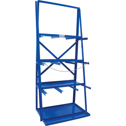 Bar Storage Rack, Vertical, 3 Levels, 36" W x 24" D x 84" H, 3000 lbs. Cap. Groupe Belzile Dickner