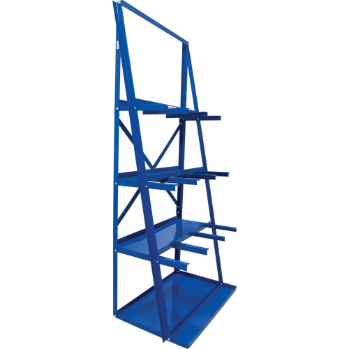 Bar Storage Rack, Vertical, 3 Levels, 36" W x 24" D x 84" H, 3000 lbs. Cap. Groupe Belzile Dickner