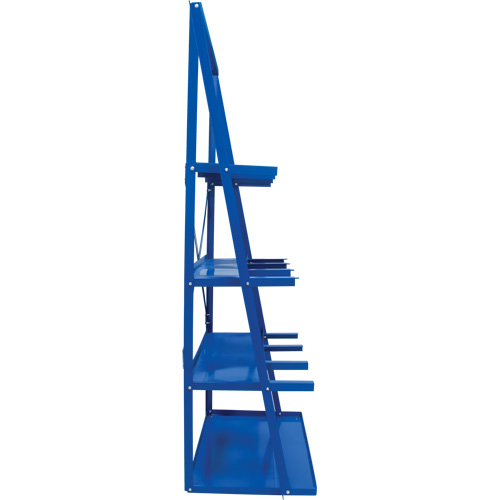 Bar Storage Rack, Vertical, 3 Levels, 36" W x 24" D x 84" H, 3000 lbs. Cap. Groupe Belzile Dickner