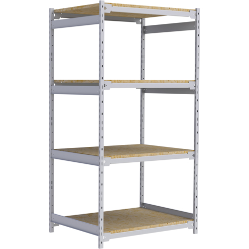 &eacute;tag&egrave;re-classeur de grande largeur, Acier, 4 Tablettes, 42" la x 32" p x 84" h Groupe Belzile Dickner