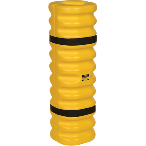 Column Protector, 4" x 6" Inside Opening, 13" L x 13" W x 42" H, Yellow Groupe Belzile Dickner