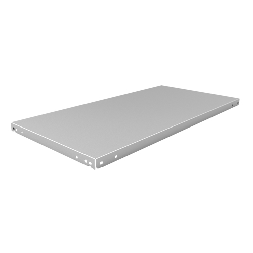 Tablette &agrave; corni&egrave;re perfor&eacute;e, Acier galvanis&eacute;, 36" la x 18" p Groupe Belzile Dickner