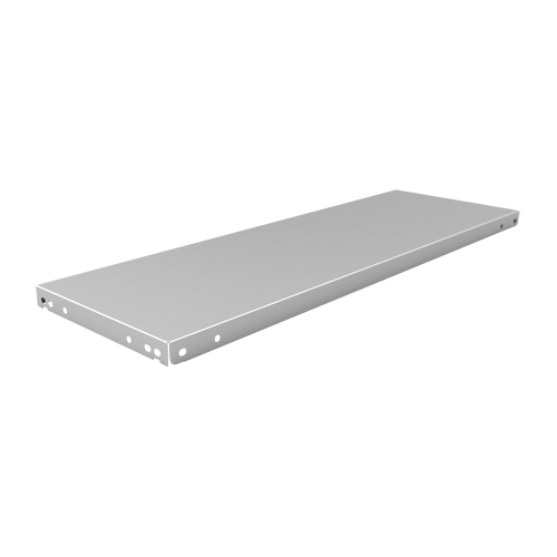 Slotted Angle Shelf, Galvanized Steel, 48" W x 12" D Groupe Belzile Dickner