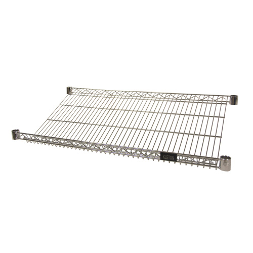 Wire Slanted Shelf, 18" W x 36" D, 400 lbs. Capacity Groupe Belzile Dickner