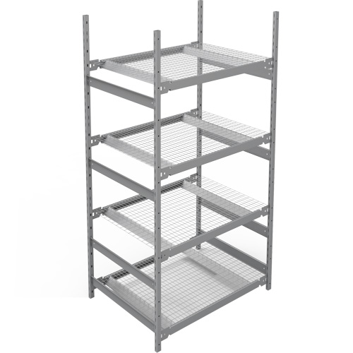 &eacute;tag&egrave;re de grande largeur, Sans boulons, Capacit&eacute; 1340 lb, 42" la x 84" h x 32" p Groupe Belzile Dickner