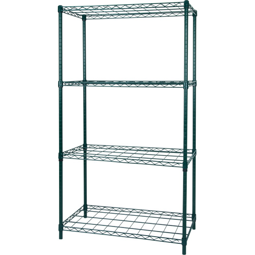 Rayonnage &agrave; tablette pour s&eacute;chage, 4 Tablettes, 36" la x 63" h x 18" p Groupe Belzile Dickner