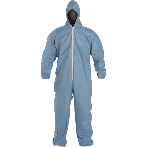Combinaisons Proshield 6 SFR, Grand, Bleu, Tissu ignifug&eacute; Groupe Belzile Dickner