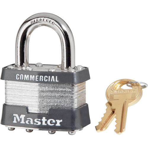 Cadenas commerciaux, Cl&eacute;s diff&eacute;rentes, Acier lamin&eacute;, Largeur de 1-9/16" Groupe Belzile Dickner