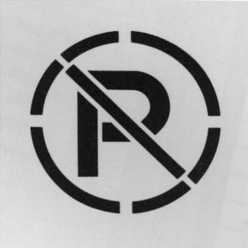 Safety Sign Stencils, English, 15.5" x 15.5" Groupe Belzile Dickner