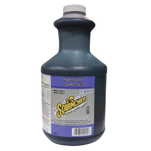 Sqwincher&reg; Rehydration Drink, Concentrate, Grape Groupe Belzile Dickner