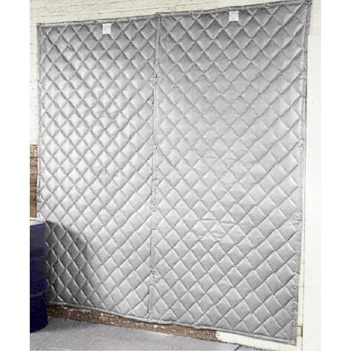 Couverture murale pour insonorisation, Fibre de verre matelass&eacute;, 8' lo x 4' la Groupe Belzile Dickner