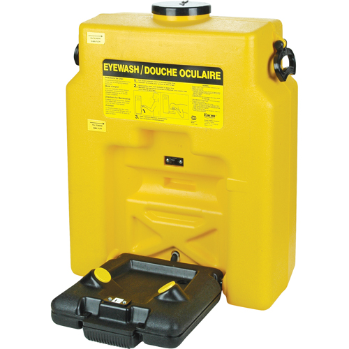 Douche oculaire, Aliment&eacute; par gravit&eacute;, Capacit&eacute; 14 gal., Conformit&eacute; ANSI Z358.1 Groupe Belzile Dickner