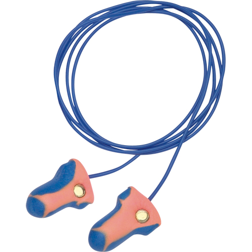 Howard Leight Laser-Trak Single-Use Detectable Earplugs, Pair - Polybag, Corded Groupe Belzile Dickner