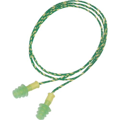 Bouchons d'oreilles Fusion de Howard Leight, Vrac - Boîte, Petit, Avec cordon Groupe Belzile Dickner