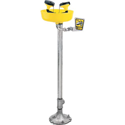 Eyewash Station, Pedestal Installation, Plastic Bowl Groupe Belzile Dickner