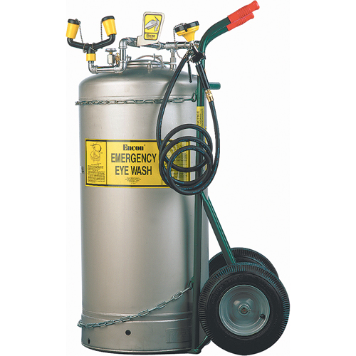 Self-Contained Eyewash Station, Pressurized, 37 gal. Capacity, Meets ANSI Z358.1 Groupe Belzile Dickner