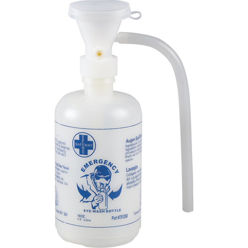 Eyewash Station Accessories - Eyewash Bottle, Empty Groupe Belzile Dickner