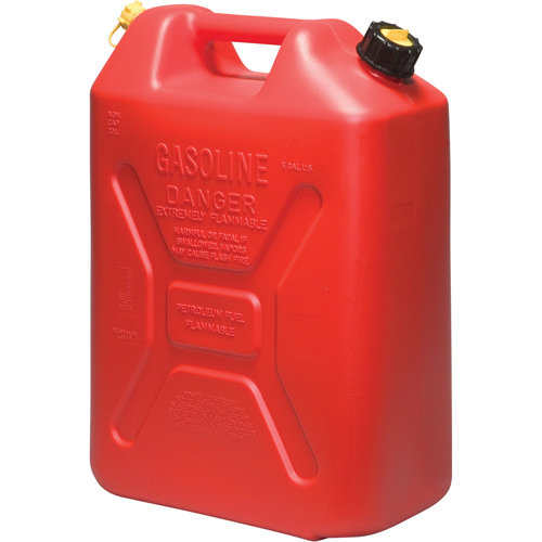 Jerricans, 5,3 gal. US/20,06 L, Rouge, Conformes aux normes CSA/ULC Groupe Belzile Dickner