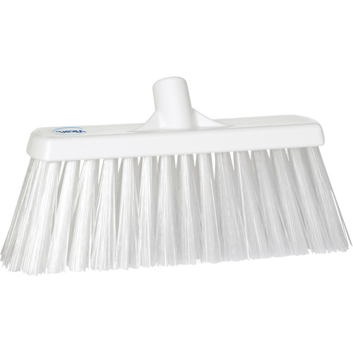 Balai hygi&eacute;nique pour service alimentaire, 11,7"x3", Polyester, Blanc Groupe Belzile Dickner