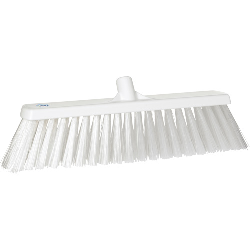 Large Particle Push Broom Head, 2-1/2", Polyester, White Groupe Belzile Dickner