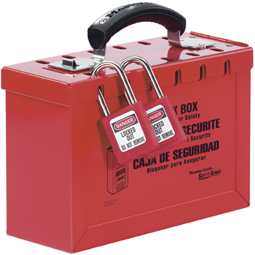Boîtier de verrouillage portatif pour groupe Latch Tight, Rouge Groupe Belzile Dickner