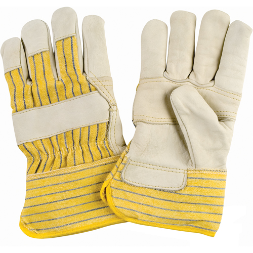Gants d'ajusteur doubl&eacute;s pour l'hiver &agrave; paume renforc&eacute;e, T-Grand, Paume en Cuir fleur de vache, Doublure en Molleton de coton Groupe Belzile Dickner