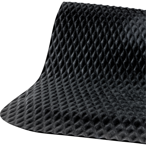 Hog Heaven No. 421 Mats, Diamond, 3' x 12' x 5/8", Black, Nitrile Groupe Belzile Dickner