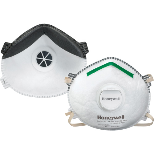 Saf-T-Fit&reg; Plus N1125 Particulate Respirators, N95, NIOSH Certified, Small Groupe Belzile Dickner