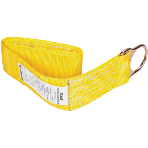 Anchorage Connector Straps, D-Ring, Temporary Use Groupe Belzile Dickner