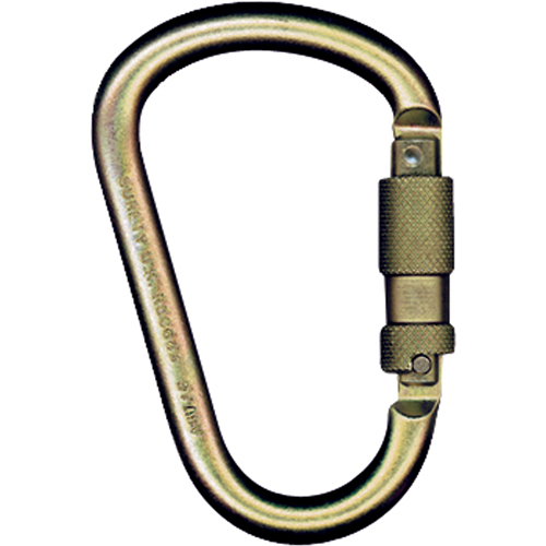 Carabiners, Steel, 5000 lbs Capacity Groupe Belzile Dickner