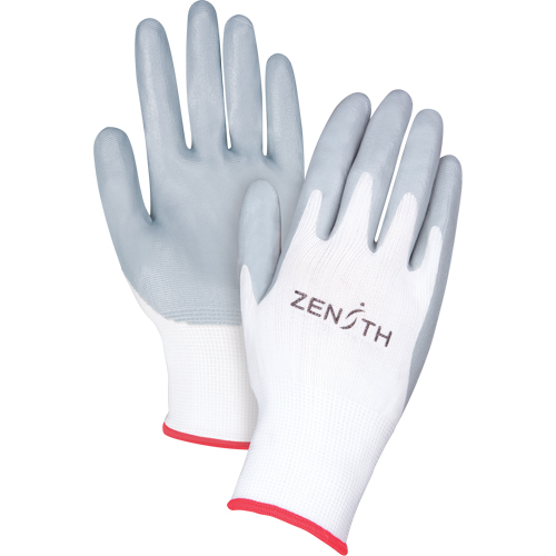 Gants l&eacute;gers enduits et respirants, 7/Petit, R&ecirc;vetement Mousse de nitrile, Calibre 13, Enveloppe en Polyester Groupe Belzile Dickner