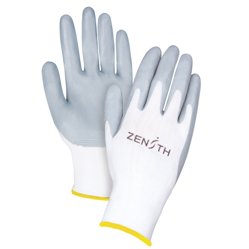 Lightweight Breathable Coated Gloves, 11/2X-Large, Foam Nitrile Coating, 13 Gauge, Polyester Shell Groupe Belzile Dickner