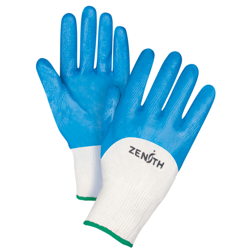 Gants enduits et tricot&eacute;s sans coutures de poids moyen, 8/Moyen, R&ecirc;vetement Nitrile, Calibre 13, Enveloppe en Coton Groupe Belzile Dickner