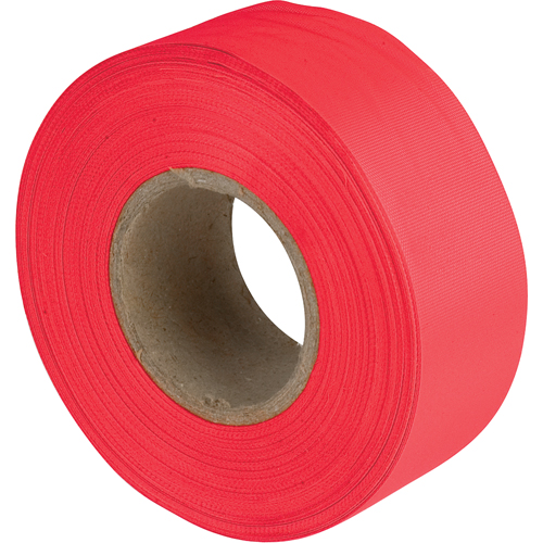 Rubans pour signalisation, 1,2" la x 300' lo, Rouge Groupe Belzile Dickner