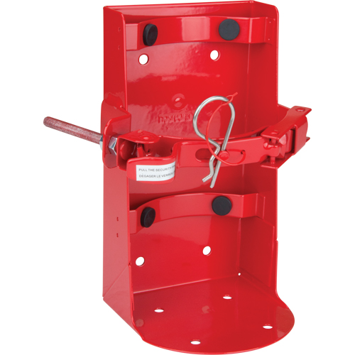 Vehicle Bracket For Fire Extinguishers, Fits 10 lbs. Groupe Belzile Dickner