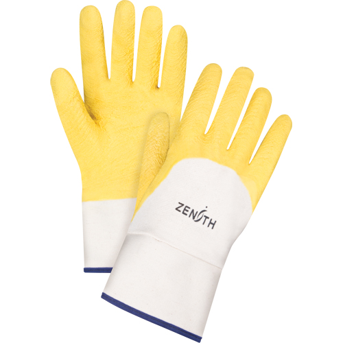 Gants enduits au fini rugueux, 10/T-Grand, R&ecirc;vetement Latex de caoutchouc, Enveloppe en Coton Groupe Belzile Dickner