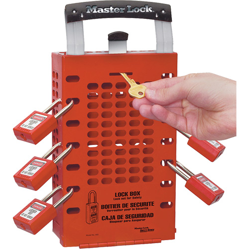 Boîtes de verrouillage Latch Tight, Rouge Groupe Belzile Dickner