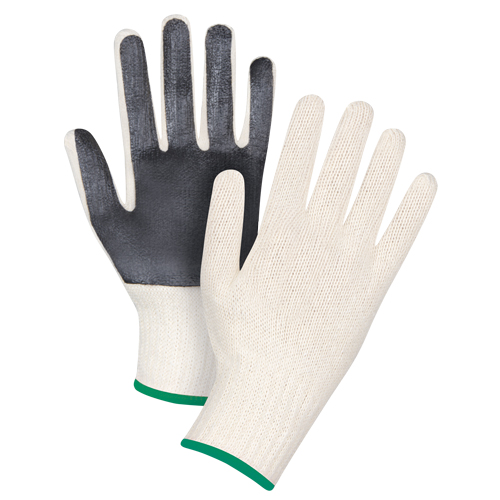 Palm-Coated String Knit Gloves, Poly/Cotton, Single Sided, 7 Gauge, Medium Groupe Belzile Dickner
