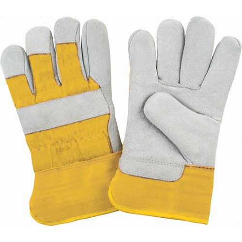 Premium Winter-Lined Fitters Gloves, X-Large, Split Cowhide Palm, Foam Fleece Inner Lining Groupe Belzile Dickner