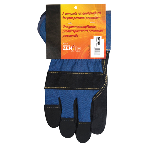 Gants d'ajusteur doubl&eacute;s pour l'hiver &agrave; chaleur sup&eacute;rieure, T-Grand, Paume en Cuir de vache refendu, Doublure en Thinsulate Groupe Belzile Dickner