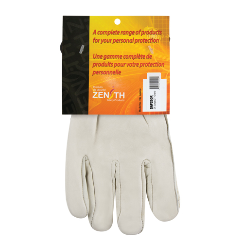 Standard-Duty Winter-Lined Driver's Gloves, 2X-Large, Grain Cowhide Palm, Fleece Inner Lining Groupe Belzile Dickner