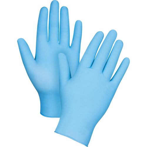 Puncture-Resistant Medical-Grade Disposable Gloves, Medium, Nitrile, 3.5-mil, Powder-Free, Blue, Class 2 Groupe Belzile Dickner