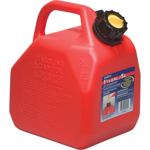 Jerry Cans, 1.25 US gal./5 L, Red, CSA Compliant/ULC Groupe Belzile Dickner