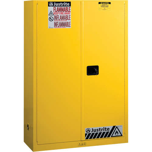 Armoires Sure-Grip EX pour produits inflammables, 45 gal., 2 Porte(s), 43" La x 65" h x 18" p Groupe Belzile Dickner