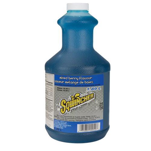 Sqwincher Boisson de r&eacute;hydratation, Concentr&eacute;, M&eacute;lange de baies Groupe Belzile Dickner